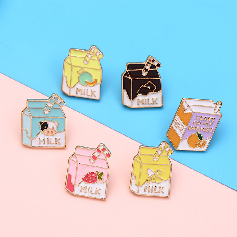 Personalized Oil Drip Brooch Milk Zinc Alloy – Jewelry Gift Ideas — 1