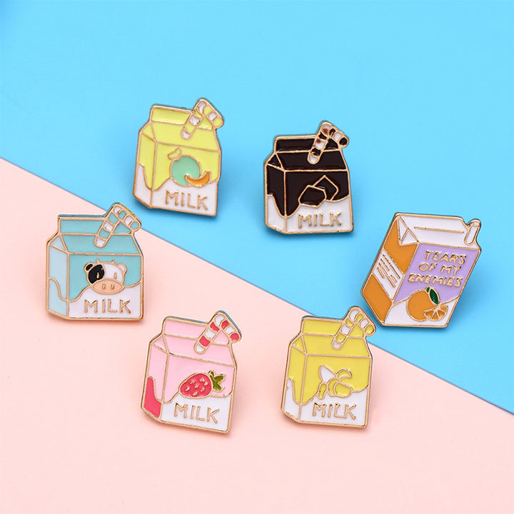 Personalized Oil Drip Brooch Milk Zinc Alloy – Jewelry Gift Ideas — 1
