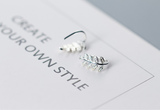 Leaf short earrings – Thoughtful Gifts — 9