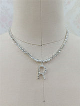 Custom silver tennis personalized name choker – Jewelry Gift Ideas — 13