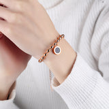 Rose gold black and white two-sided ladies – Jewelry Gift Ideas — 5