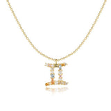Twelve Constellations Colorful Zirconium Pendant – Jewelry Gift Ideas — 9