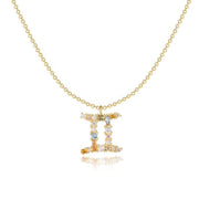 Twelve Constellations Colorful Zirconium Pendant – Jewelry Gift Ideas — 9