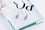 Korean Temperament Leaf Earrings Simple Leaves – Birthday Gifts — 4