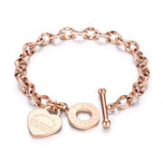 Titanium Steel Women's Bracelet Love Bracelet – Jewelry Gift Ideas — 1