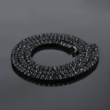 Alloy Diamond 2 Row Hip Hop Necklace – Jewelry Gift Ideas — 5