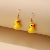 Fashion Sweet Little Yellow Duck Earrings – Stylish Gifts — 1