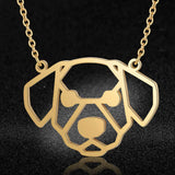 Weixing puppy titanium steel necklace – Jewelry Gift Ideas — 3