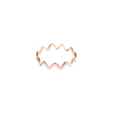 Japanese and Korean simple wave ring – Practical Gifts — 3