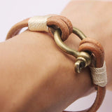 Horseshoe Bracelet Leather Bracelet – Jewelry Gift Ideas — 3