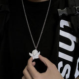 Baroque Cupid Angel Necklace Couple Sweater Chain – Jewelry Gift Ideas — 2