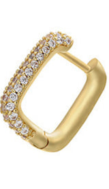 Gold And Silver Small Hoop Crystal Women's Rainbow – Stylish Gifts — 9
