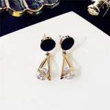 Geometric Double Triangle Stud Earrings – Gift Ideas — 4