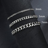 Stainless Steel Six Side Grinding Cuban Bracelet – Jewelry Gift Ideas — 13