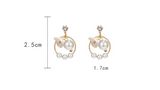 Circle Earrings Female Design Sense Pearl Temperament – Gifts for Her — 6