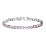 Cubic Zirconia Tennis Bracelets Iced Out Chain – Jewelry Gift Ideas — 14