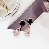 Geometric Double Triangle Stud Earrings – Gift Ideas — 6