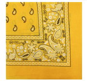 Cashew Flower Paisley Hip Hop Square Scarf – Stylish Gifts — 11