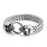 Skull Titanium Steel Men's Domineering Bracelet – Jewelry Gift Ideas — 1
