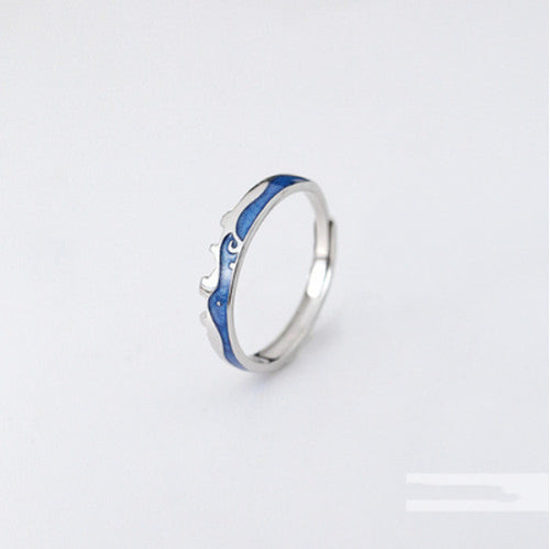 925 Sterling Silver Love Couple Ring – Gifts for Couples — 2
