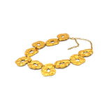 Irregular shape gold necklace – Jewelry Gift Ideas — 5