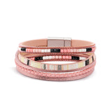 Bead Women's Leather Multi-layer Handmade Braided – Gifts for Her — 4