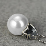 Soaked Black Shell Beads Sterling Silver S925 – Jewelry Gift Ideas — 3