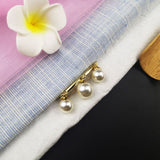 Fashion Pearl Fixed Strap Charm Safety Pin Brooch – Jewelry Gift Ideas — 4