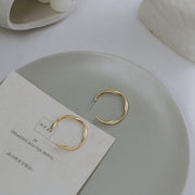 American circle earrings – Stylish Gifts — 12