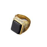 European And American Style Diamond Men's Ring – Stylish Gifts — 7