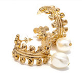 Big Pearl Pendants Earring For Women – Jewelry Gift Ideas — 5