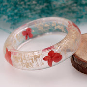 Artificial Gutta Percha Resin Dry Flower Bracelet – Jewelry Gift Ideas — 4
