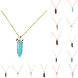 Ling Pendulum Bullet Resin Hexagon Column Pendant – Jewelry Gift Ideas — 1