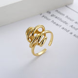 Twisted and Twisted Metal Thai Silver Ring – Meaningful Gifts — 4