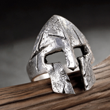Spartan Hero Helmet Mask Rings – Gift Ideas — 3