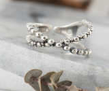 Korean cross vintage ring – Holiday Gift Ideas — 1