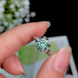 Versatile Fashion Straight Wall Snowflake Ring – Stylish Gifts — 1