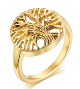 Arrival Stainless Steel Tree Of Life Women Ring – Gifts for Her — 6