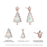 Christmas tree pentagram earrings – Thoughtful Gifts — 2