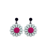 Sun Flower Daisy Flower Big Earrings Women – Gifts for Her — 8