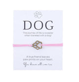 Friendship Bracelet Gift for Him Paw Print – Jewelry Gift Ideas — 3