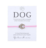 Friendship Bracelet Gift for Him Paw Print – Jewelry Gift Ideas — 3