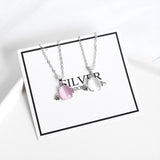 S925 Sterling Silver Angel Opal Pendant Necklace – Jewelry Gift Ideas — 5