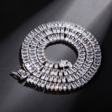 Rectangular Zircon Hip Hop Necklace For Men – Jewelry Gift Ideas — 1