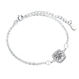 Women's Fashion Jewelry Moissanite Silver – Jewelry Gift Ideas — 5