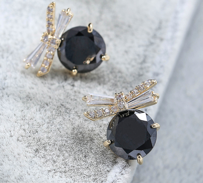 Individual black earrings – Holiday Gift Ideas — 1
