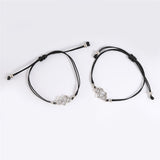 Personalized Alloy Heart-Shaped Lovers Bracelet – Jewelry Gift Ideas — 3