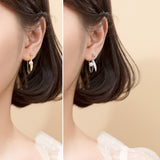 Beads Synthetic Pearl Ears Leaves Earrings – Meaningful Gifts — 4