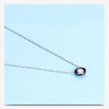 Round temperament pendant necklace – Jewelry Gift Ideas — 7