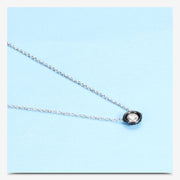 Round temperament pendant necklace – Jewelry Gift Ideas — 7